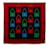 Bufanda roja con estampado de bolso con solapa Matelasse clásico de Chanel Bufandas Seda  ref.1212979