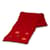 Lenços vermelhos Louis Vuitton Echarpe Constance Muffler Lã  ref.1213006
