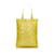 Yellow Bottega Veneta Maxi Intrecciato Cassette Tote Bag Giallo Pelle  ref.1213052