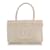 Beigefarbene Chanel CC Canvas-Tasche Leder  ref.1213082