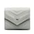 Gray Chanel CC Caviar Small Wallet Leather  ref.1213088