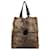Brown Chanel Lapin Fur Tote Bag Leather  ref.1213092