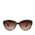 Lunettes de soleil teintées carrées marron Chanel  ref.1213098