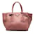 Rosafarbene Prada Glace Kalbsledertasche mit zwei Taschen Pink  ref.1213159