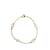 Gold Dior Faux Pearl Chain Bracelet Golden Metal  ref.1213187