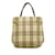 Brown Burberry House Check Handbag Leather  ref.1213298