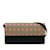 Braune Burberry House Check Small Scale Wallet On Strap Umhängetasche Leder  ref.1213299