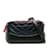 Bolsa Chanel Gabrielle com corrente preta Preto Couro  ref.1213332