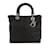 Black Dior Large Cannage Soft Lady Dior Tote Bag Leather  ref.1213350