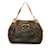 Brown Louis Vuitton Monogram Galliera PM Shoulder Bag Leather  ref.1213395