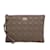 Taupe Dior Large Cannage Caro Daily Pouch Clutch Bag Leather  ref.1213436