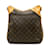 Brown Louis Vuitton Monogram Odeon MM Crossbody Bag Leather  ref.1213445