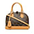 Brown Louis Vuitton Monogram Alma BB Satchel Leather  ref.1213493