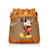 Bolsa Bucket Marrom Gucci Mini GG Supreme Mickey Mouse Marrom Couro  ref.1213565
