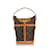 Bucket Borsa a secchiello Louis Vuitton con monogramma marrone Pelle  ref.1213570