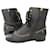 Chanel Ankle Boots Black Leather  ref.1213708