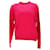 Tommy Hilfiger Jersey de cuello alto simulado para mujer en lana rosa  ref.1213716