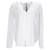 Tommy Hilfiger Camicetta da donna con vestibilità regolare in twill di viscosa Bianco Fibra di cellulosa  ref.1213718