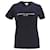 Tommy Hilfiger Womens Essential Embroidery Organic Cotton T Shirt Navy blue  ref.1213722