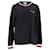 Tommy Hilfiger Signature-Sweatshirt für Damen Marineblau Baumwolle  ref.1213733