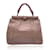 Autre Marque Taupe Beige Leather Satchel Handbag Top Handle Bag  ref.1213739