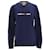 Tommy Hilfiger Suéter masculino com logotipo de algodão orgânico Azul marinho  ref.1213749