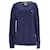 Tommy Hilfiger Maglione lavorato a maglia Tommy Hilifger da uomo Tommy Classics in cotone blu navy  ref.1213754