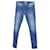 Tommy Hilfiger Womens Faded Mid Rise Stretch Jeans in Blue Cotton  ref.1213762