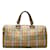Burberry Haymarket Check Travel Bag Brown Cloth  ref.1213777