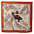 Hermès Turbans des Reines Silk Scarf Orange Cloth  ref.1213876