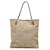 Prada Canapa Logo Flat Tote Bag  BR3420 Beige Cloth  ref.1213911