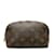 Louis Vuitton Pochette Monogramma Cosmetic PM M47515 Marrone Tela  ref.1213913