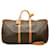Louis Vuitton Monogram Keepall Bandouliere 55  M41414 Brown Cloth  ref.1213914