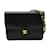Chanel Sac porté épaule à chaîne à rabat CC Matelasse Cuir Noir  ref.1213934