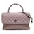 Chanel Medium Caviar Coco Handle Bag Pink Leather  ref.1213943