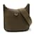 Hermès Clemence Evelyne III PM Brown Leather Pony-style calfskin  ref.1213973