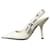 Christian Dior Zapatos de tacón destalonado J'Adior blancos - talla UE 37 Cuero  ref.1214016