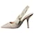 Christian Dior Sapatos slingback Gold J'Adior - tamanho UE 37 Dourado Couro  ref.1214018