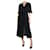 Autre Marque Robe chemise noire - taille UK 12 Viscose  ref.1214042