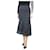 Autre Marque Dark grey nylon skirt - size L  ref.1214045