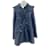 A.l.C  Coats T.International S Fur Blue  ref.1214113