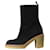 Hermès Black suede boots - size EU 37  ref.1214138