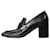 The row Zapatos de tacón de piel en color marrón oscuro - talla UE 38.5 Castaño Cuero  ref.1214139