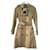 Burberry trench coat model “the Kensington” Honey long heritage Brown Beige Light brown Camel Cotton  ref.1214169