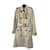 Trench-coat Burberry modèle “ the Kensington ” stone heritage  Coton Écru Crème Blanc cassé  ref.1214170