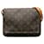 Louis Vuitton Brown Monogram Musette Tango Short Strap Cloth  ref.1214180