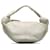 Bottega Veneta White Mini Lambskin Double Knot Bag Leather  ref.1214186