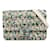 Borsa con patta Beauty Lock in tweed verde Chanel Panno  ref.1214192