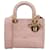 Dior Pink Medium Cannage Lady D-Lite Cloth Cloth  ref.1214217