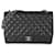 Chanel Black Quilted Caviar Maxi gefütterte Flap Bag Schwarz Leder  ref.1214235